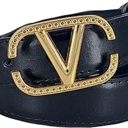 Women Vegan Leather Belt for Women | TX30 | Black-image-17