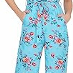 Women Printed Casual JumpSuit-21