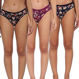AlertEraPanties for Women Anti-Bacterial Floral Printed Briefs for Women|Women Innerwear Pack of 3-image-65
