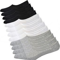 Genuine Mens No Show Socks,Loafer Sneakers Low Cut Cotton Socks With Non Slip Grips-image-53
