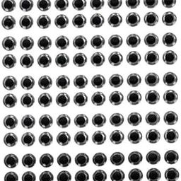 LOOM TREE® 5x100pcs 6mm Fishing Lure Eyes 3D Holographic Eye Fly Tying Jigs Crafts Silver | Fishing | Baits Lures & Flies | Tackle Craft-image-11