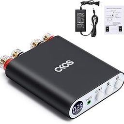 OKOS 100W+100W Bluetooth Stereo Amplifier | Hi-Fi 2-Channel Audio Amp for Home & Car | Compact Mini Power Amp with AUX, USB | 12V Subwoofer & Speaker System-22