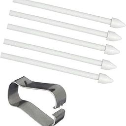 THE STYLE SUTRA 5Pcs Pen Nibs Replacement for Samsung Tab S7 S7+ S6 Lite for Note 10 Note 20 | 5 Pieces Color Tips 1 Piece Removal Tweezer-12