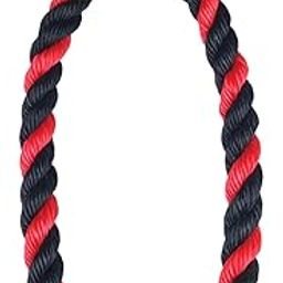 UJEAVETTE® Pull Down Rope Single Grips Fitness Face Pulls Weight Lifting 70Cm for Gym A-image-18