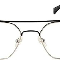 TERRY & CO | Zero Power Blue Cut Eyeglasses | Metal Frame | Medium Size | Anti-Reflective, UV Protection, Lightweight | Spring Hinges | Unisex-image-57