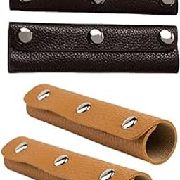 CB®2X Leather Handbag Handle Wrap Cover Handle Protectors Holder for Travel Bag Black|Clothing, Shoes & Accessories|Womens Handbags & Bags|Handbag Accessories|2 Hand Handle Leather Wrap Covers-picture-19