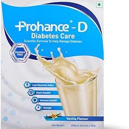 Prohance D Dietary Supplement for Diabetes Management Vanilla, 200 g-29
