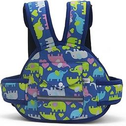 Kradyl Kroft Scooter Safety Belt | Two Wheeler Child Safety Seat Belt (Dancing Elephants)-30