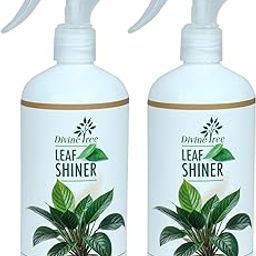 DIVINE TREE Leaf Shiner Spray for Plants - Natural Beauty with a Long-Lasting Shine - Helps clean off Dust & Leaf Glow - Instant Leaf Shine & Protection for Indoor Plants (1000ml)-image-97