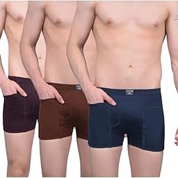 Lehar Mens Combed Cotton Trunk - Actual Colour May Vary-image-13