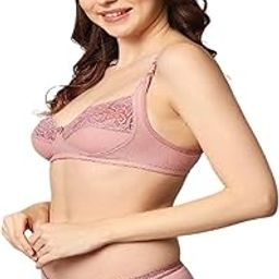 Innerwear Cotton Hot & Sexy Honeymoon Bra Panty for Woman | Non Wired | Non Padded | Women Girl's Bikini Bridal Lingerie Set-image-69