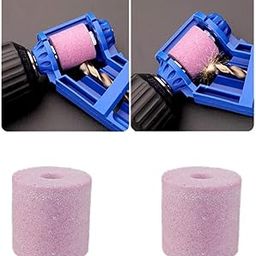 Whitecloud TRANSFORMING HOMES® Portable Diamond Drill Bit Sharpener Stone Powered Parts Corundum Grinding Wheel for Iron-Based Drill Bits (Stone Only) (2)-image-42
