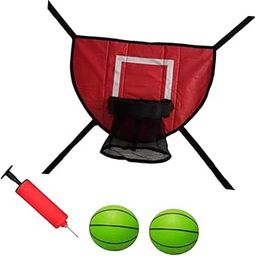 LOOM TREE Basketball Hoop for Trampoline Sturdy for Dunking Waterproof Basketball Goal Pink | Team Sports | Basketball | Backboard Systems-image-91