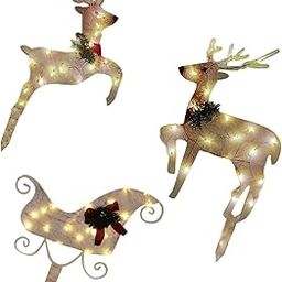 SECRET DESIRE Creations Lighted Christmas Outdoor Decorations Waterproof Xmas for Holiday Party Home Colored Light|Home Decor|Figurines-image-11