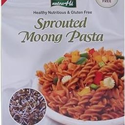 NutraHi Sprouted Moong Pasta - 100% Gluten Free and Nutrient-Rich, Pack of 2-500g in Total (250g x 2)-image-38
