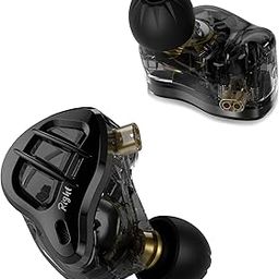 KZ ZAR 1DD+7BA Wired Earbuds in Ear Earphones Headphones for Singers Drummers Musicians with 2Pin Detachable Cord,HiFi Stereo Noise-Isolating with Enhanced Bass IEM Earphones (with Mic)-image-54