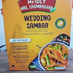 Mr.IDLY MRS. SAAMBHAARR Wedding Sambar – Authentic Tamil Nadu Style Lentil Stew | Ready-to-Eat | No Preservatives | 100% Natural Ingredients | Mild Spice | 200g-image-55