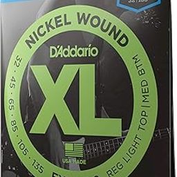 D'Addario EXL165-6 6-String Nickel Wound Bass Guitar Strings, Custom Light, 32-135, Long Scale-picture-16