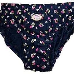 Women's/Girls/Ladies- Cotton Floral Printed Comfortable Innerwear Elastic Panties - Multicolor Combo Set Pack of 5-image-32
