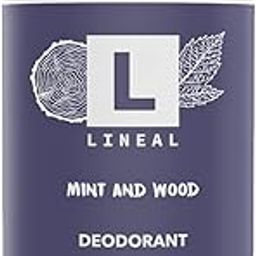 Lineal Deodorant Natural Deodorant Stick for Men and Women For Under-Arms and Body - Mint and Wood (Pack of 1) 75g-image-79