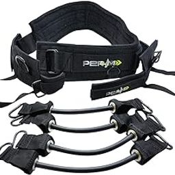 PER4M Jump Trainer for Jumping, Plyometrics and Resistance Training that Doesn't Stress Joints - Perfect for Basketball, Volleyball and Track & Field-18