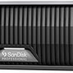 SanDisk Professional 8TB G-Drive Project - External HDD, Thunderbolt 3, USB (10Gbps), 7200RPM Ultrastar Hard Drive, Up to 250MB/s Read - SDPHG1H-008T-NBAAD-23