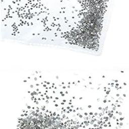 HEAVENGLOW 2880 Pieces Nail Art Rhinestone Crystal DIY Decorations 1.4 mm 2.5 mm White-image-40