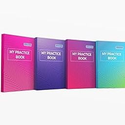 Unruled Long Practice Book Regular Semi Rough Notebook (192 Pages)(275 mm X 190 mm)(Sets Of 4)-2