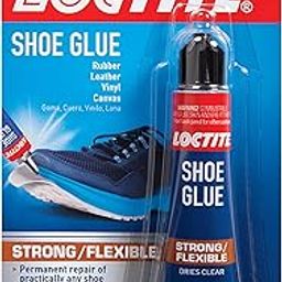 Loctite Shoe Glue, Strong & Flexible, Resistant to Water, Ideal for Rubber, Leather, Vinyl & Canvas, Permanent repair of any shoes, Precise application, Dries Clear - 0.6 fl oz Bottle, Pack of 1-image-48