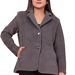 Coat For Women Winter Wear|Women Full Sleeve Hair Fabric Solid Design Coat For Women-image-30
