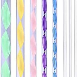 Prescent 8 PCS Mandala Dual-Ended Acrylic Twist Sticks Tools for Mandala Abstract Art, Dot Painting Tools, and Much More (Multicolor)-picture-31