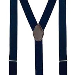 Solid Y-Back Clip-On Suspender for Men-image-11