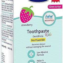 Chicco Toothpaste for Kids (1y-6y), Strawberry Flavour, 50g (Pack of 2) | Fluoride-Free | Removes Plaque, Helps Prevent Cavities-10