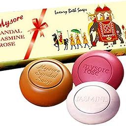 Mysore Sandal, Jasmine And Rose Soap, 450g (Pack Of 3)-image-47