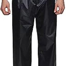 Prokick Men Waterproof Premium Regular Rain Pant, Black-image-17