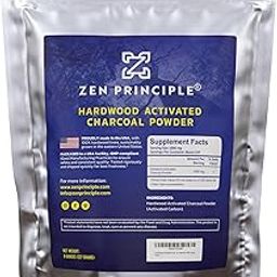 Hardwood Activated Charcoal Powder 100% from USA Trees 8 oz. All Natural. Whitens Teeth, Rejuvenates Skin and Hair, Detoxifies, Helps Digestion, Treats Poisoning, Bug Bites, Wounds. FREE scoop!-image-79