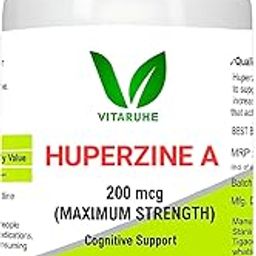Huperzine A 200mcg Per Serving, 90 Capsules, (Huperzine A Supplement), Supports Focus, Cognition, Memory and Learning Ability, Premium Brain Health Supplement, No GMOs-22