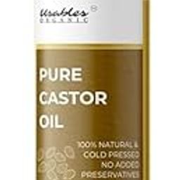 Usables ORGANIC Cold Pressed Castor Oil for Hair Growth Skin Care Moisturising Dry Skin Nails Skin Eyelashes- 100% Natural (200)-image-96