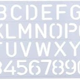 Arvachin Alphabets Lettering Stencil (25 mm, English Alphabets, Pack of 1)-image-69
