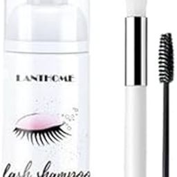 SAZ DEKOR® 4X Eyelash Extension Shampoo 50ml Lash Foam Foaming Cleanser for Salon Home|Makeup Box for Storage|Make Up, Cosmetic, Skincare Organiser for Women|-image-1