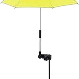 VELURA Plant Umbrella Rainproof Multifunctional Ground Plug Lightweight Shade Cover Yellow|Umbrellas-image-65