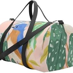 Duffel Gym Bag,Your Ultimate Workout Companion | Bird Design Duffle Bag for Travel | Compact,Stylish and Comfortable for Travelling | Suitable for Men and Women-image-17