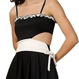 Padded Frill Detail Black Swimsuit-picture-15
