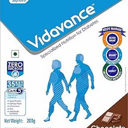 Vidavance Advanced Nutrition For Diabetes And Pre-Diabetes - 200G Jar (ChocolatePowder)-image-20