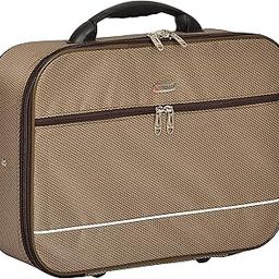 Polyester 32.5 cms Brown Softsided Cabin Luggage (CKo-N18BR)-picture-0