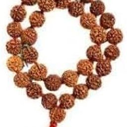 NKA-5Mukhi 18mm 54 Beads Rudraksha Mala Power of Lord Shiva-17