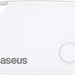Baseus Intelligent T2 Keychain Mini Wireless Key and Other Object Item Finder Rope Type Anti-Loss Alarm Device Tracker with Lanyard Two Way Anti-Loss Reminder White-14