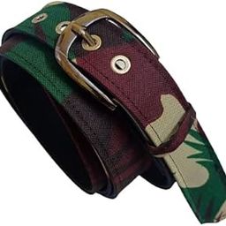 Women Plus Size Fabric Denim Belt Militry Forest Print (Xxl-xxxl-xxxxl Oversize)-image-30