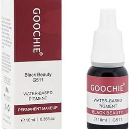 GOOCHIE by BELLE GAGA™ Black Beauty Watery Liquid Texture Eyebrow Permanent Makeup PMU Tattoo Ink 10ml Microblading Pigment Tattoo Ink Permanent Makeup Micro-Pigment - G511-image-62