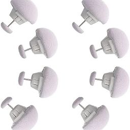 VRUNDAVAN CARE Cotton Blanket Needle, Curtain Needle, Spring Clips Bedsheet Clips Small Cotton for Bedsheet (Pack of 8, Grey)-picture-16